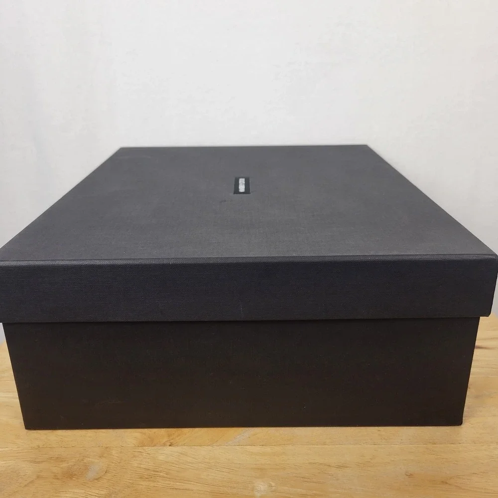 Dolce & Gabbana Authentic Empty Box Gift Storage Replacement Large Black